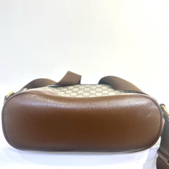 GUCCI Interlocking G Supreme Canvas Backpack Beige 674147